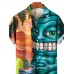 Men's Hawaiian Tiki Art Short Sleeve Shirt